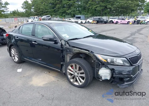 2015 Kia Optima Sxl Turbo z USA, uszkodzony, nr VIN 5XXGR4A67FG365829